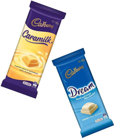 Cadbury Block Bars (180g) - Dream & Caramilk Sugarliciousltd