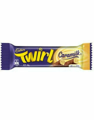 Cadbury Caramilk Twirl Bar (39g) - Australian Import Sugarliciousltd