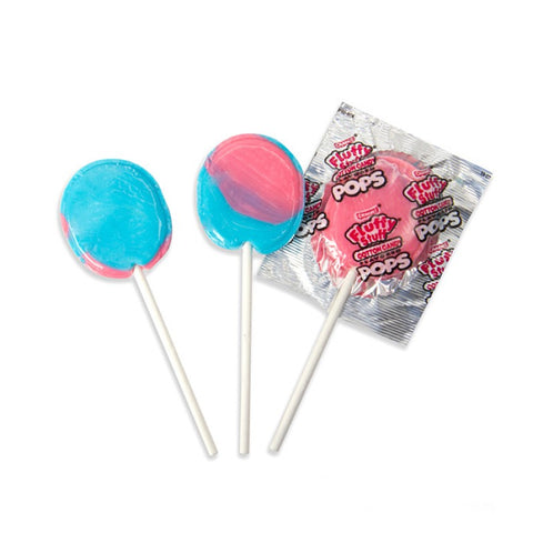 Charms Pop Fluffy Stuff Cotton Candy Lollipop (18g) Sugarliciousltd