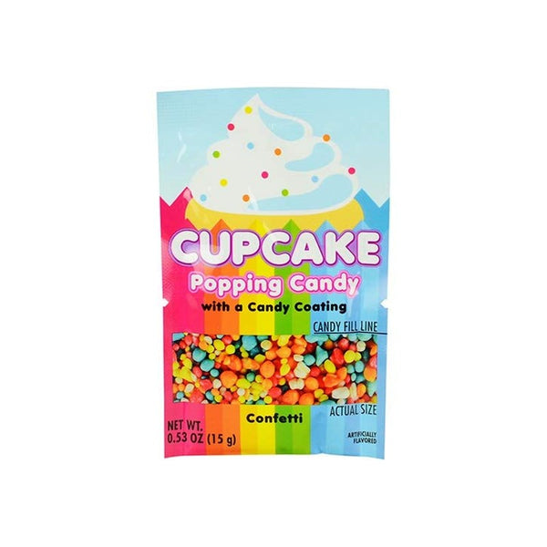 Cupcake Popping Candy (15g) Sugarliciousltd