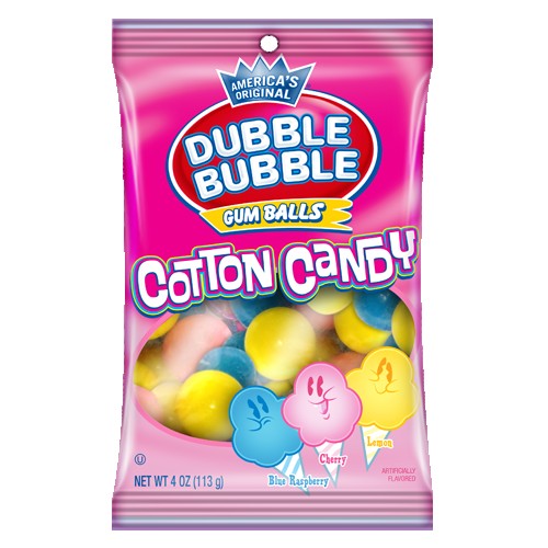 Dubble Bubble Cotton Candy Gumballs (113g) Sugarliciousltd