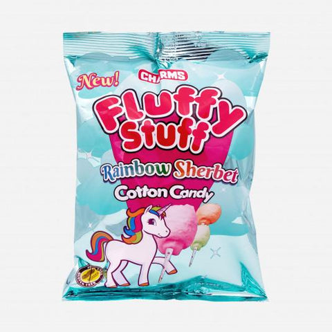 Fluffy Stuff Cotton Candy - Rainbow Sherbet (60g) Sugarliciousltd