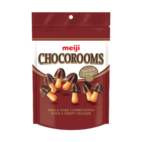 Meiji Chocorooms (38g) - Chocolate and Strawberry Sugarliciousltd