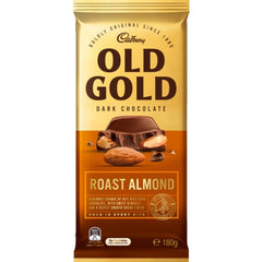 Old Gold Cadbury Block Bars (180g) - Caramel, Peppermint & Roast Almond (Australian Import) Sugarliciousltd