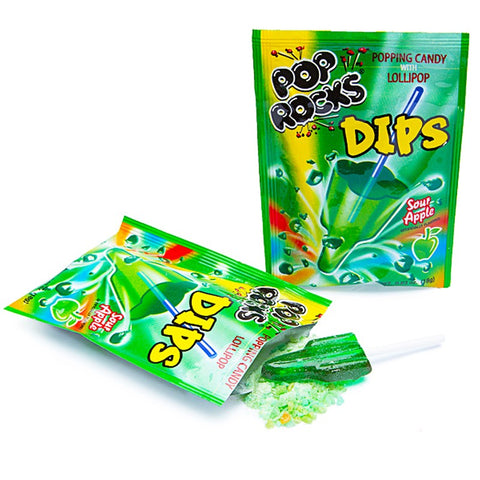 Pop Rocks Dips (18g) - Popping Candy & Lollipop Sugarliciousltd