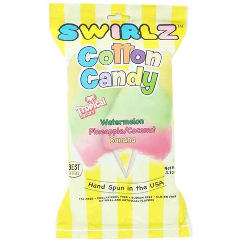 Tropical Swirlz Cotton Candy (88g) Sugarliciousltd