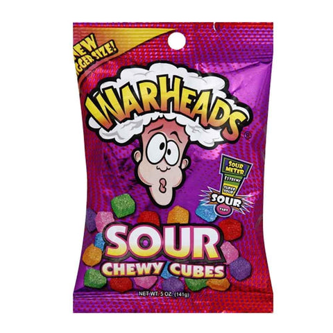 Warheads Sour, Sweet, & Fruity Bag (141g) Sugarliciousltd